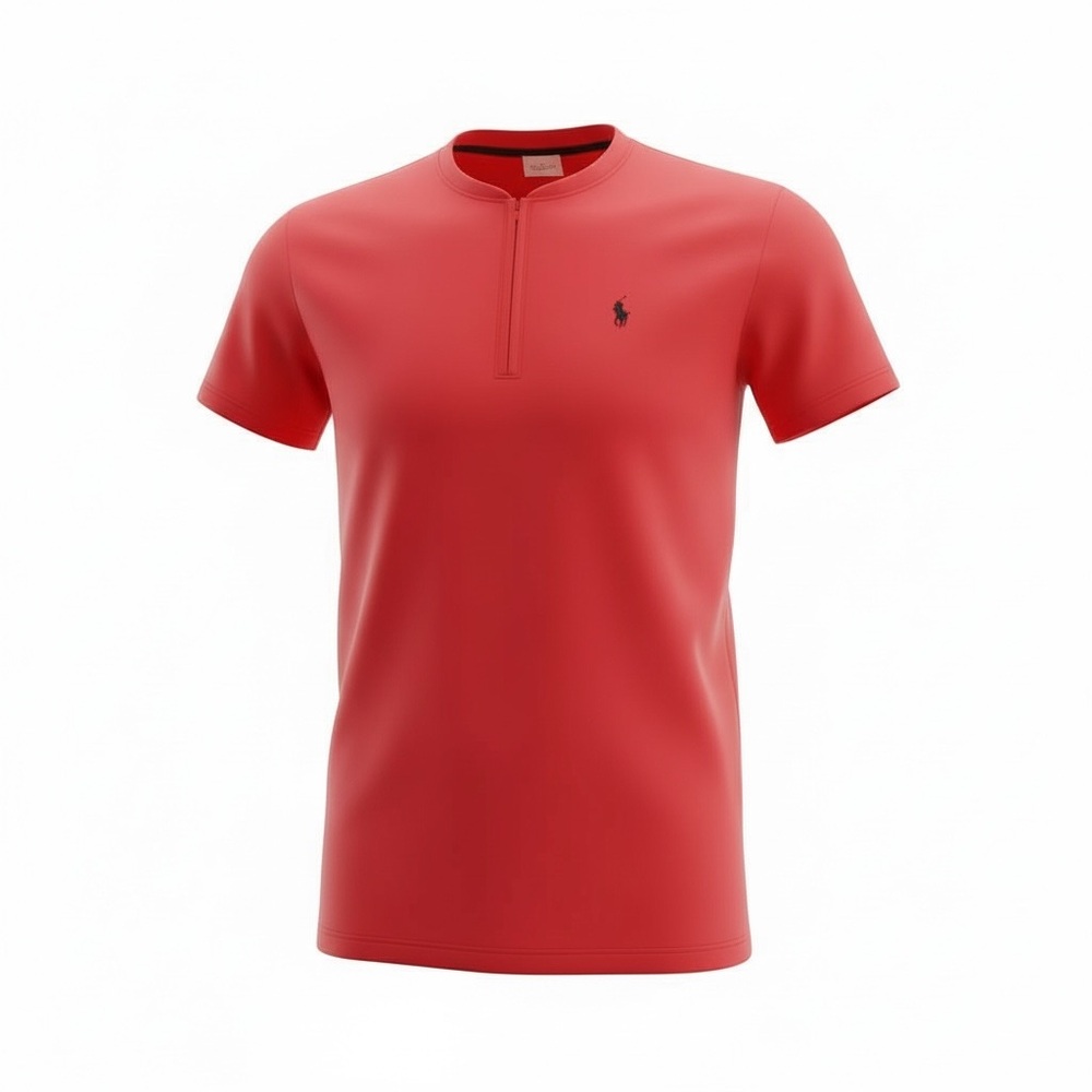 Father Sons Half Zipped Dress Shirt